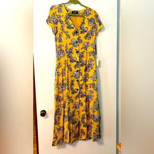Lulus brand new dress in beautiful colors.